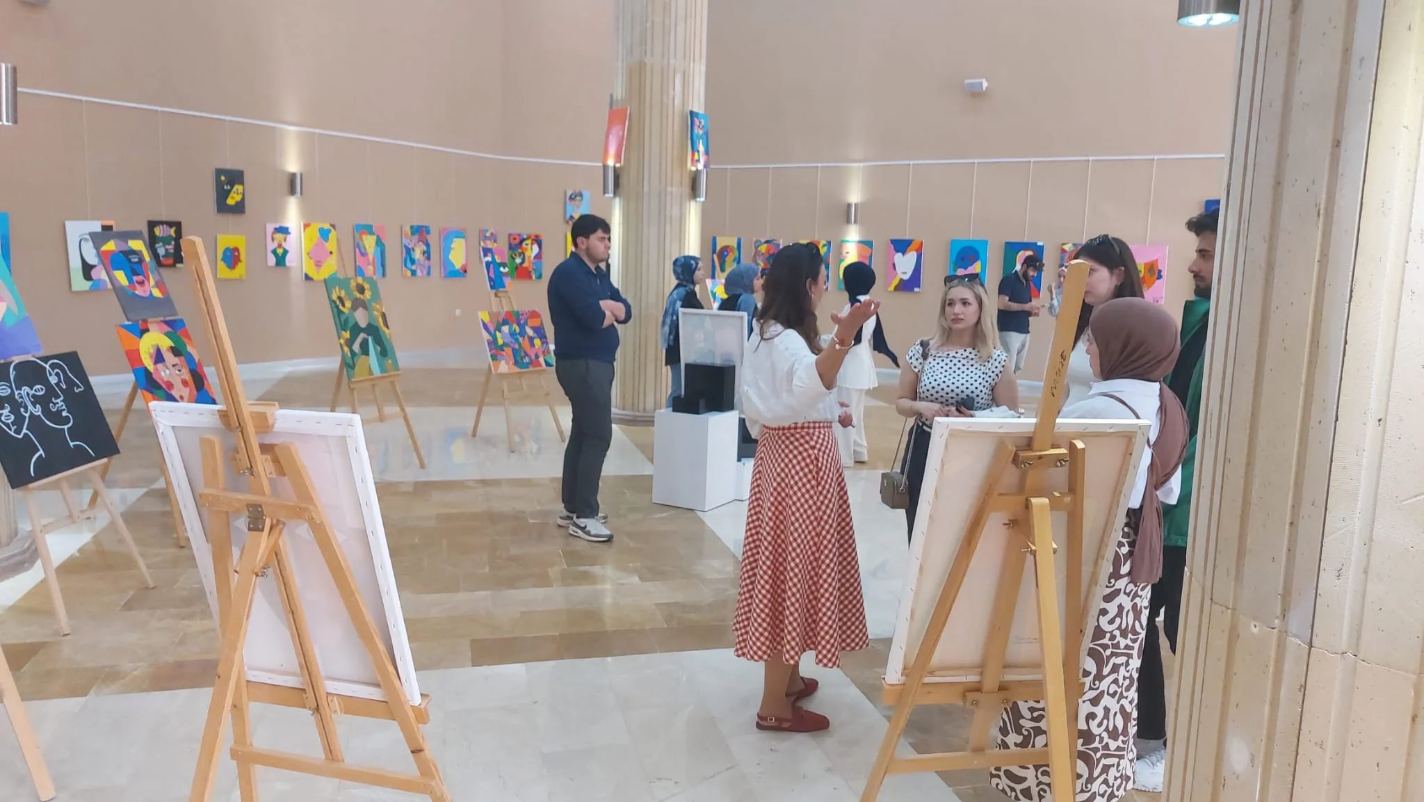 Müze Eğitimi Dersinde Picasso Temalı Sanat Sergisi